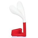 GeekGoodies Rabbit Silicone Horn Speaker for Apple iPhone (Red)