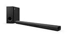 Yamaha - True X BAR 50A Sound Bar with Dolby Atmos, Wireless Subwoofer and Alexa Built-in – Black