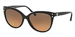 Michael Kors MK2045 JAN Cat Eye 317711 55M Black/Grey Gradient Sunglasses For Women