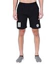 OGREA Men's Outdoor Shorts | Sports Shorts with Zipper Pocket | Men's Shorts | Shorts for Men (Large, Black)