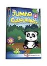 Blossom Jumbo Creative Colouring Book for Kids 3 years to 5 years old | Best Drawing, Coloring, Painting and Art Book for Children with Color Reference Guide | A3 Size Colour Book for Kids | Level 1