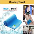 Instant Cooling Towel Cool Golf Cycling Gym Sport Outdoor Running Sweat Cleaning