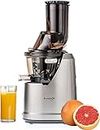 Kuvings Juicer | B1700 | Whole Slow Juicer | Cold Press Juicer Machine | Juicer | Slow Juicer | Vegetables and Fruits | Quick and Easy Cleaning | Quiet Engine | Silver