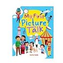 Picture Talk and Conversation Book for Kids (Colourful Pictures) - Age 2-6 Years - Good for Pre-schoolers, Toddlers