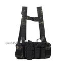 Tactical Vest with Waterproof Nylon Chest Hanging Military Fan Training Clothes