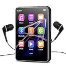 SWOFY M4 32GB MP3 Audio Player with Bluetooth 5.0, Mini HiFi Lossless Digital Music Player | 2.4 Inch Touch Screen | FM Radio | Voice Recorder | Smart E-Book | Alarm