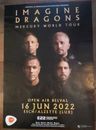 Imagine Dragons mercury World Tour 70x100cm Affiche Originale Concert