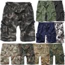 Pantalones cortos Brandit BDU Ripstop S-7XL Army Cargo Bermudas exteriores pantalones cortos