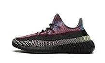 adidas Men's Yeezy Boost 350 V2 Shoes, Black,Yellow,Beige,red,White and Blue, 9.5 US