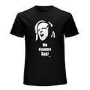 YOUSICHUANG Klaus Kinski - Sow Slim fit for Men Men's Clothing Short Sleeve T-Shirt Black XL