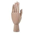 Art Drawing 10 Articulated Wooden Left Hand Mannequin Model Manikin Hand by RDEXP