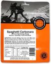Spaghetti Carbonara | Cibo liofilizzato campeggio ed escursionismo | Porzione ad alta energia |