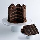 Carlo’s Cake Boss Chocolate Fudge Cake, Small 6” Size - Serves 6 to 8 - Birthday Cakes and Treats for Delivery - Ideal Gift for Women, Men and Kids - Baked Fresh Daily, Delivered Frozen in Dry Ice