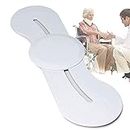 CCCYT Slide Transfer Board, Curved Sliding Transfer Board Easy Wheelchair Sliding Board-Transferring Disabled, Older Adults, from Wheelchair to Bed, Toilet, Car