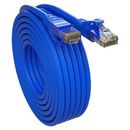 5 Core Cat 6 Ethernet Cable • 20 ft 10Gbps Network Patch Cord • High Speed RJ45 Internet LAN Cable, Copper in Blue | 1 W x 10 D in | Wayfair