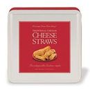 Mississippi Cheese Straw Traditional Cheddar Cheese Straws 10Oz Metal Tin