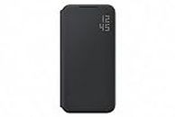Samsung Galaxy S22 Official Case - Smart LED View Cover (Antibacterial) - Black