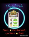For Monopoly Go Stars For Rewards ( 150 Stars ⭐ Pack ) Due To Daily Limit 