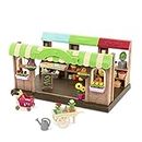 Li’l Woodzeez – Toy Store – Toy Furniture and Accessories – Playset for Kids – Figurine Playset – 3 Years + – Hoppin' Farmers Market