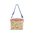 ban.do Cooler Bag, Fairgrounds Polyester Canvas in Blue | 8.26 H x 11.2 W x 7.87 D in | Wayfair 2402513