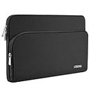 Losong Portable Monitor Case 15.6 Inch, Protective Carrying Sleeve Storage Bag, Portable Display Bag with Accessory Pocket for 15.6 Inch Portable Monitor, Size-15.3"x9.9" Black