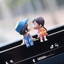 Epsilon Plastic Cute Cartoon Couples Action Figure Figurines Ornament Car Decoration Auto Interior Dashboard Accessories For Girls Gifts, 33 Centimeters
