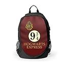 MCSID RAZZ - Harry Potter - Hogwarts Express 9,3/4 (Red) Multicolor Design Backpack (25 ltrs) - Causal bag For Men & Women - School/College Bag For Boys & Girls