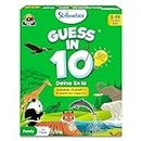 Skillmatics Card Game - Guess in 10 Animal Planet, Perfect for Boys, Girls, Kids, and Families Who Love Board Games and Educational Toys, Travel Friendly, Gifts for Ages 6, 7, 8, 9
