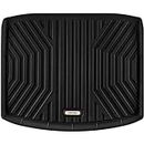 oEdRo Cargo Liner Floor Mat Compatible for 2017-2022 Honda CR-V-Cargo Deck in Lower Position,NOT Fit Hybrid Models, Black TPE All Weather Guard Cargo Mats