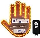 The Finger - Finger Light for Car Window, Finger Car Light, Light Up Finger for Car, Flick Hand Light Car Assesoriess for Men, Cool Car Accessories and Truck Accessories for Men