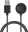 Zitel Charger Dock Compatible with Michael Kors Gen 5 Lexington 2/Bradshaw 2 Chargng USB Cable 100cm-Smartwatch Accessories,Black