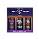 Three Spirit Non-Alcoholic Alternative Spirits - Starter Gift Set | Choose Your Mood For Every Occasion | With Adaptogens & Nootropics | Livener, Elixir & Nightcap | Award Winning Gluten Free & Vegan