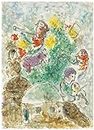 M Chagall La Musique au village z16912 A1 Poster on Photo Paper - Glossy Thick (33/24 inch) (84/59 cm) - Film Movie Posters Wall Decor Art Actor Actress Gift Anime Auto Cinema Room Wall Decoration