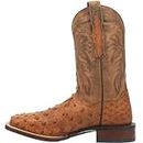 Dan Post Men's Alamosa Western Boot, Saddle Tan, 11.5 D US