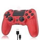 Bonacell Wireless Controller for Ps-4 Gamepad with 6-Axis Motion Sensor Turbo Touch Pad Joystick for P-s4/pro/slim/PC Windows