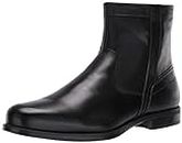 Florsheim Men's Medfield Plain Toe Zip Boot Fashion, Black, 10 Wide