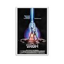 DEVINK Tron Poster Decorative Painting Canvas Wall Posters And Art Picture Print Modern Family Bedroom Decor Posters 12x18inch(30x45cm)
