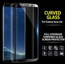 For Samsung Galaxy Note 8 9 10 Plus Tempered Glass Full Cover Screen Protector