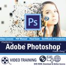 Curso Learn Adobe PHOTOSHOP CS6 CS5 Video Training DVD-ROM 10 horas