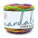 (1 Knäuel) Lion Brand Yarn Mandala Thick & Quick Bulky Yarn, Swirl