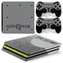 Gott des Krieges PS4 PRO Haut Aufkleber Aufkleber Cover für ps4 pro Konsole und 2 Controller PS4 pro