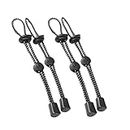 Securing Rope Buckles Backpack Hiking Stick Holder Rope for Mountaineering Backpack Hiking Stick 2Pairs,Walking Pole Fixing Buckles