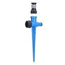 Garden Sprinklers, 9.3 X 3.0in Agricultural Sprinklers ABS Material Durable Nozzle 360 Degree Rotating Lawn Sprinkler for Lawn Yard Garden