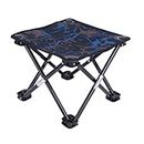 SOLDRIGHT Folding Tripod Stool Outdoor Portable Stool, Lightweight Chair Heavy Duty Camping Fishing Hiking Picnic Garden BBQ Chair Mountaineering House-Using Recreation Easy to Carry (Small Size 1PC)