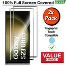[2-Pack] For Samsung S23 Ultra S22 Plus S24 Tempered Glass Screen Protector Film