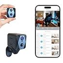 Hidden Cameras, 4K FHD WiFi Mini Camera Wireless, Hidden Spy Camera, Cloud & SD Storage, 90-Day Standby Time Nanny Cam, AI Motion Detection Cameras for Home, Auto Night Vision Indoor Security Camera