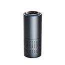 Absorbia Portable Air purifier| Aluminium Alloy body with touch screen and Hepa Filter for Allergies,smoke,Dust and odor Eliminator | Auto Wind Speed - Negetive ion UV Lamp Control for Car Travelling