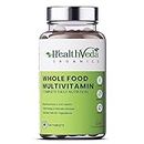 Health Veda Organics Whole Food Multivitamin with Natural Vitamins & Minerals I 120 Veg Tablets I Best for Energy, Brain, Heart & Eye Health I For both Men & Women