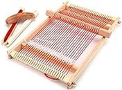 Yesland Multi-Craft Weaving Loom - Wooden Loom Large Frame Handcraft for Kids and Beginners -15-5/8 × 9-3/4 × 1-1/4 Inches