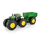 John Deere Kids 736 47353 Lights & Sounds Tractor with Wagon, green